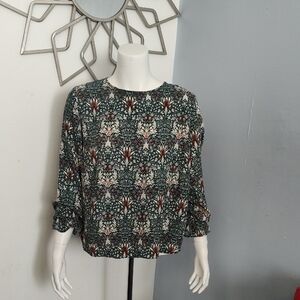 H& M by Morris & Com Floral Patterned Women's Top